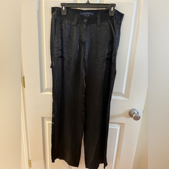 French Connection Black Wide Leg Pants set - Picture 2 of 8